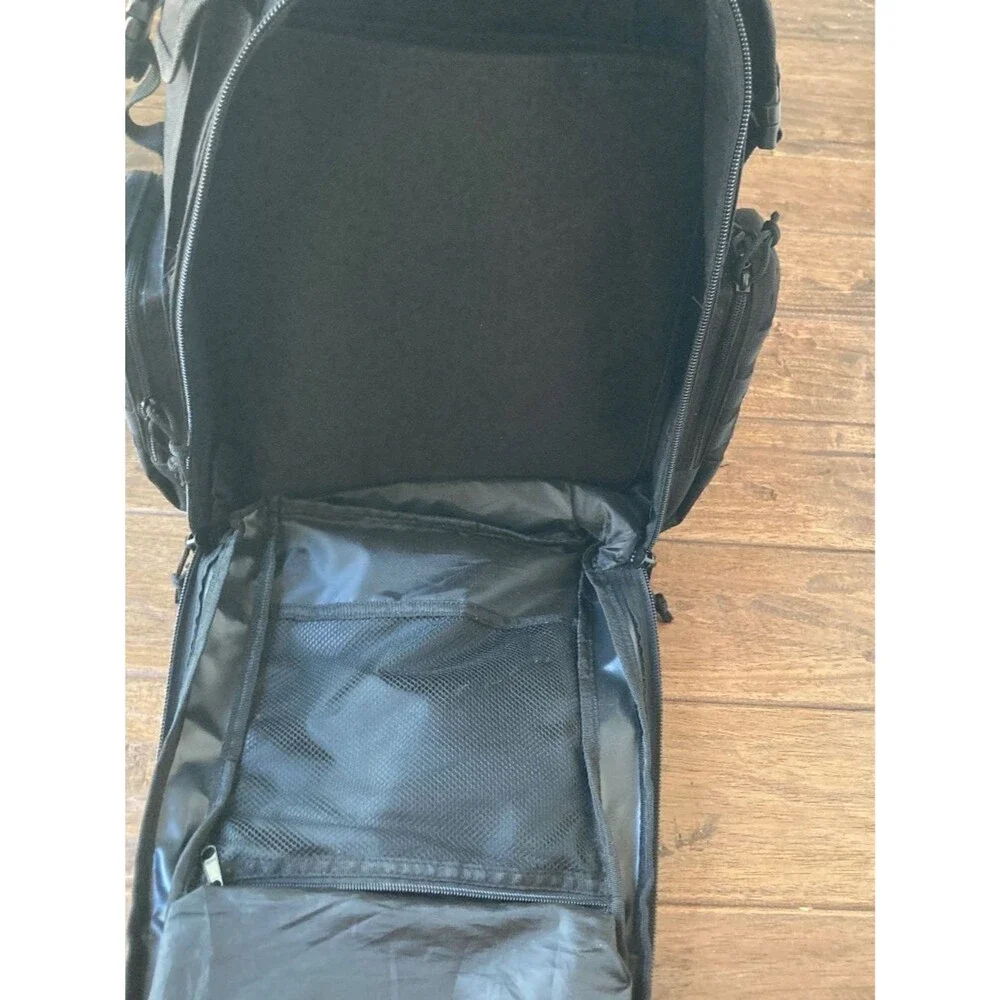 Sager Creek Baby Backpack Diaper Bag for Men FDE Black Tactical Molle